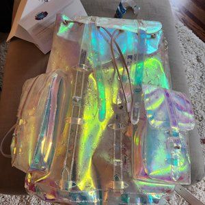 Louis vuitton limited edition prism Christopher gm backpack